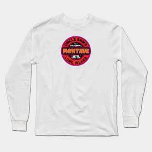 Montauk Long Island Surfing New York Surf Long Sleeve T-Shirt